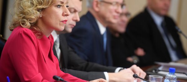 María Zajárova, portavoz del Ministerio de Asuntos Exteriores de Rusia María Zajárova, portavoz del Ministerio de Asuntos Exteriores de Rusia - Sputnik Mundo