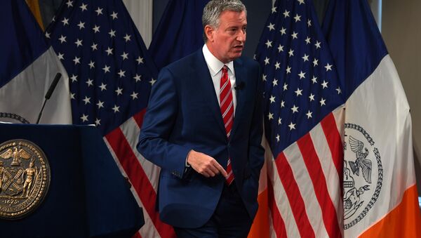 Bill de Blasio, el alcalde de Nueva York - Sputnik Mundo