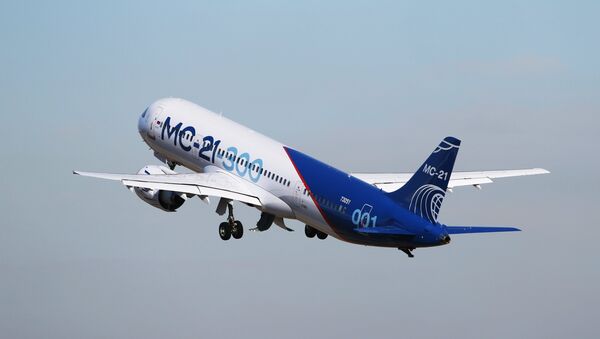 El nuevo avión ruso MC-21 - Sputnik Mundo