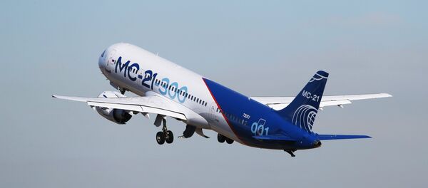 El nuevo avión ruso MC-21 - Sputnik Mundo