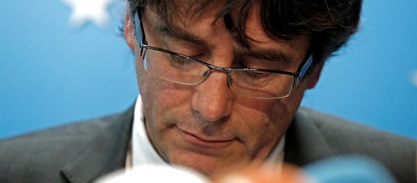 Carles Puigdemont, el expresidente del Gobierno catalán Carles Puigdemont, el expresidente del Gobierno catalán - Sputnik Mundo