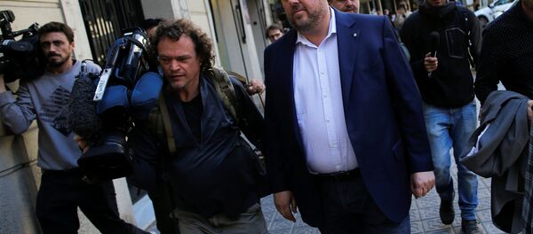 Oriol Junqueras, el vicepresidente cesado de Cataluña - Sputnik Mundo