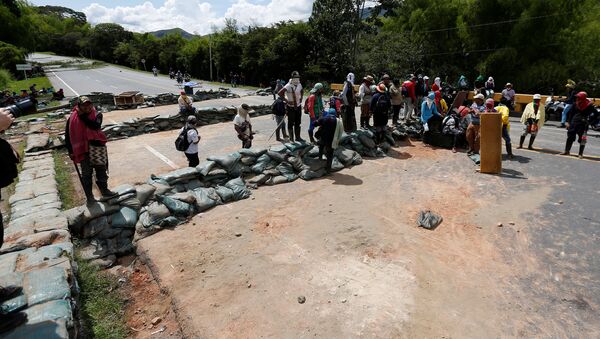 Protestas de los indígenas en Cauca - Sputnik Mundo