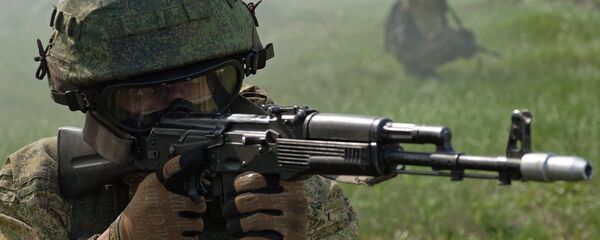 Militar de las Fuerzas Especiales rusas (archivo) - Sputnik Mundo