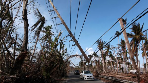 Consecuencias del huracán María en Puerto Rico - Sputnik Mundo