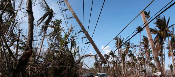 Consecuencias del huracán María en Puerto Rico - Sputnik Mundo