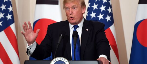 Donald Trump, presidente de EEUU - Sputnik Mundo