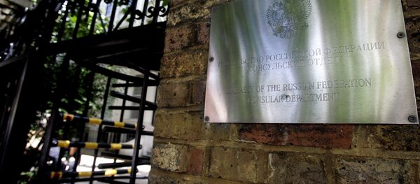 La embajada de Rusia en Reino Unido - Sputnik Mundo