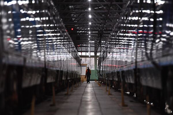 'Rusia rumbo al futuro', el nuevo tren temático del metro moscovita - Sputnik Mundo