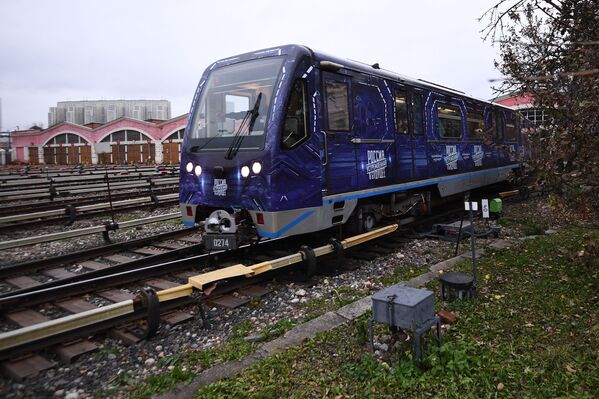 'Rusia rumbo al futuro', el nuevo tren temático del metro moscovita - Sputnik Mundo