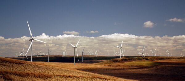 La planta eólica de Whitelee Wind, en Escocia - Sputnik Mundo