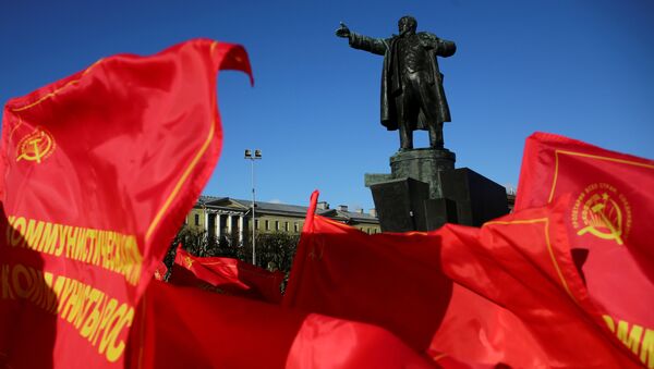 Celebración del centenario de la Revolución de Octubre - Sputnik Mundo