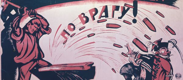 'El huracán de Octubre': los carteles de los primeros años del poder soviético - Sputnik Mundo