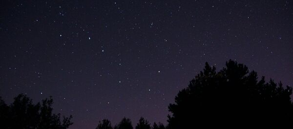 La constelación de Osa Mayor en el cielo nocturno La constelación de Osa Mayor en el cielo nocturno - Sputnik Mundo
