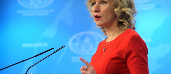 María Zajárova, portavoz del Ministerio de Asuntos Exteriores de Rusia - Sputnik Mundo