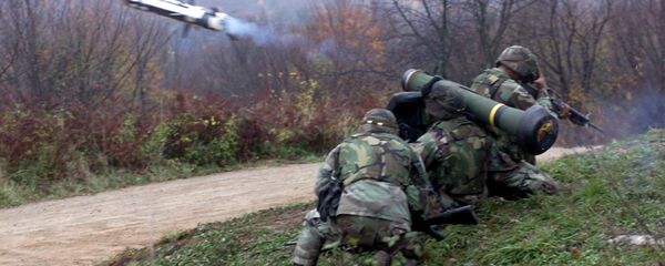 Sistema de misiles antitanque Javelin (archivo) - Sputnik Mundo