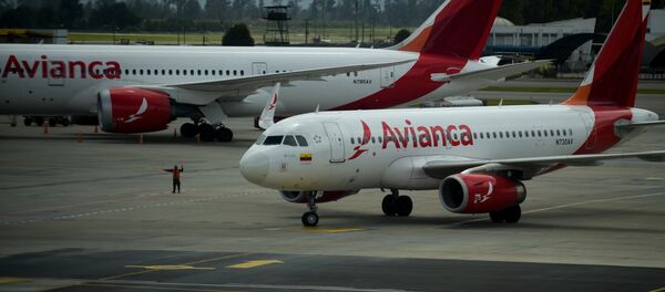 Un avión de la aerolínea Avianca Un avión de la aerolínea Avianca - Sputnik Mundo