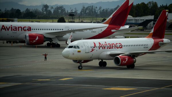 Un avión de la aerolínea Avianca - Sputnik Mundo