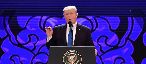 Donald Trump, presidente de EEUU - Sputnik Mundo