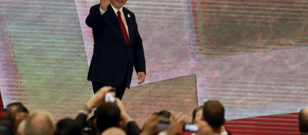 El presidente de China, Xi Jinping, durante la cumbre de la APEC El presidente de China, Xi Jinping, durante la cumbre de la APEC - Sputnik Mundo