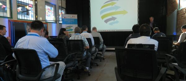 Los participantes del taller 'Tecnologías avanzadas rusas para América Latina y el Caribe' - Sputnik Mundo