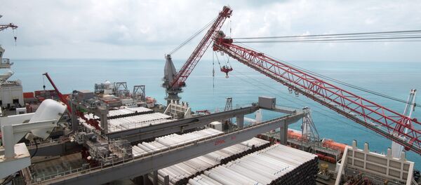 La construcción del gasoducto Turk Stream - Sputnik Mundo