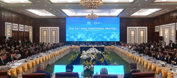 El encuentro de los ministros de Economía de los países del Foro de Cooperación Económica Asia-Pacífico - Sputnik Mundo