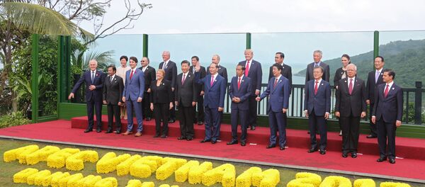 Los líderes de los países integrantes de APEC Los líderes de los países integrantes de APEC - Sputnik Mundo