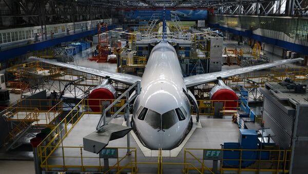 El nuevo avión ruso MC-21 - Sputnik Mundo