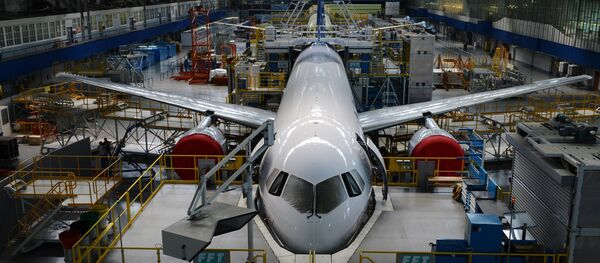 El nuevo avión ruso MC-21 - Sputnik Mundo