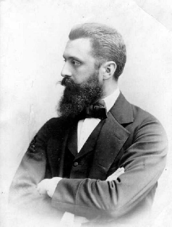 Theodor Herzl (1860-1904), periodista y escritor austrohúngaro de origen judío, fundador del sionismo político moderno - Sputnik Mundo