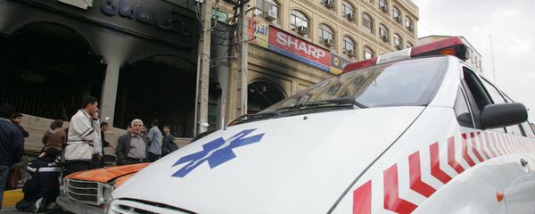 Ambulancia iraní - Sputnik Mundo