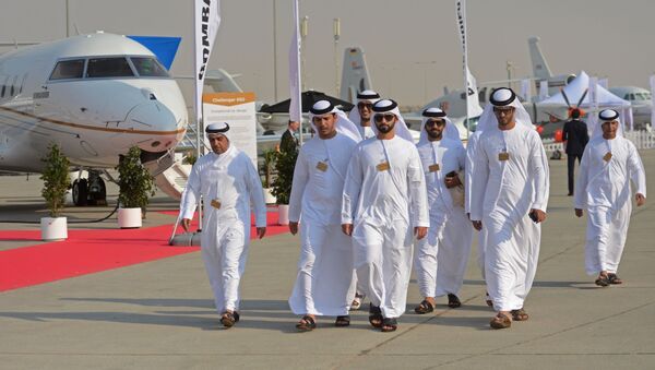 Los momentos más espectaculares del salón aeroespacial internacional Dubai Airshow 2017 - Sputnik Mundo