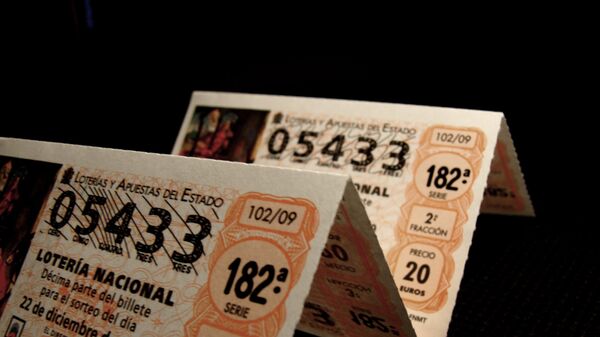 Billetes de Lotería de Navidad - Sputnik Mundo