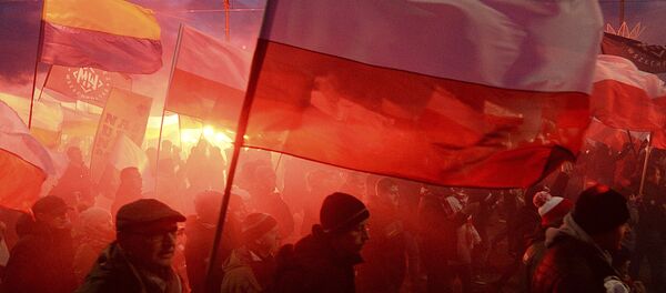 Manifestaciones de ultraderecha en Varsovia - Sputnik Mundo