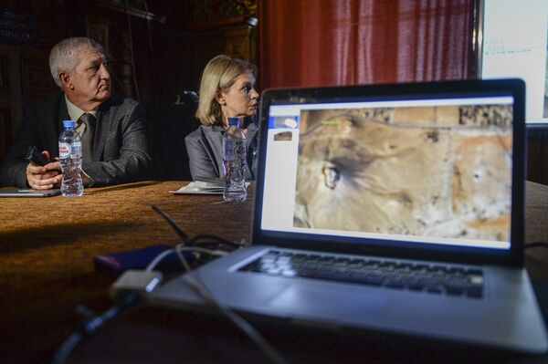 Presentación del modelo 3D de Palmira - Sputnik Mundo