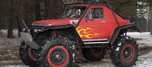 Red Stone, la versión modernizada de Lada Niva Red Stone, la versión modernizada de Lada Niva - Sputnik Mundo