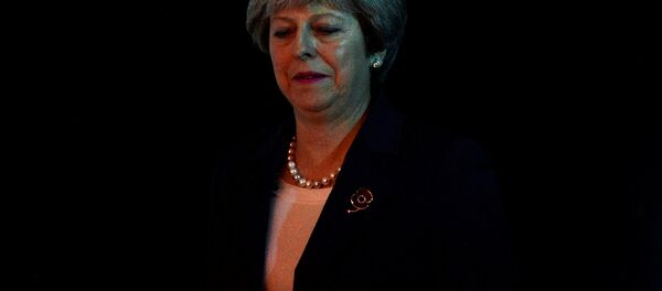 Theresa May, primera ministra del Reino Unido - Sputnik Mundo