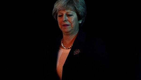 Theresa May, primera ministra del Reino Unido - Sputnik Mundo