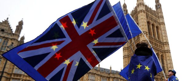 Protestas anti-Brexit en Londres - Sputnik Mundo