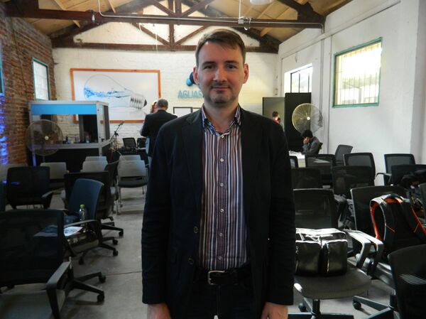 Oleg Arsenyev, director de desarrollo de negocios de RITE, empresa con el respaldo de Rostec. - Sputnik Mundo