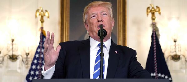 Donald Trump, presidente de EEUU - Sputnik Mundo