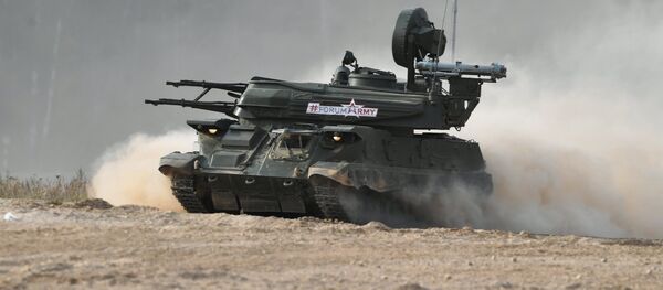 El blindado antiaéreo ZSU-23-4, también conocido como Shilka (Archivo) - Sputnik Mundo