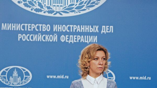 María Zajárova, portavoz del Ministerio de Exteriores de Rusia - Sputnik Mundo