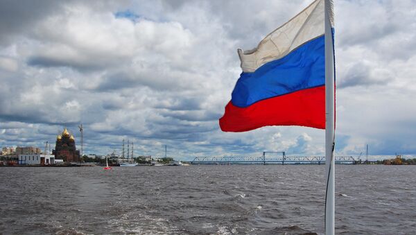 Vista a la ciudad rusa de Arjánguelsk - Sputnik Mundo