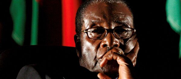 Robert Mugabe, presidente de Zimbabue - Sputnik Mundo