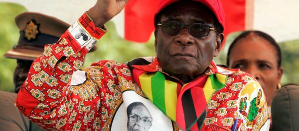 Robert Mugabe, presidente de Zimbabue - Sputnik Mundo