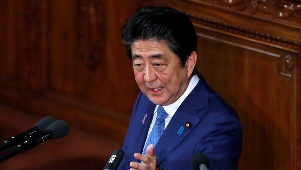 Shinzo Abe, primer ministro de Japón - Sputnik Mundo