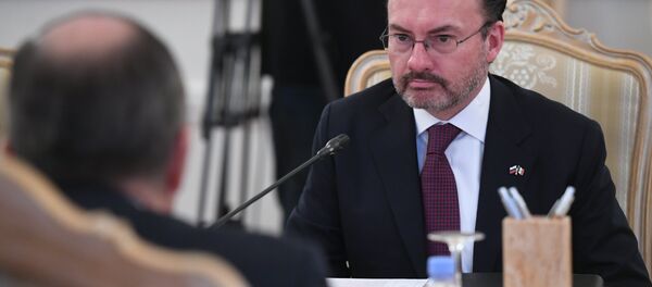 Luis Videgaray Caso, el secretario de Relaciones Exteriores de México - Sputnik Mundo