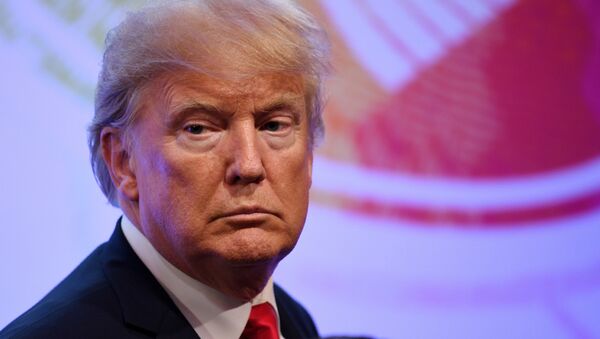 Donald Trump, presidente de EEUU - Sputnik Mundo